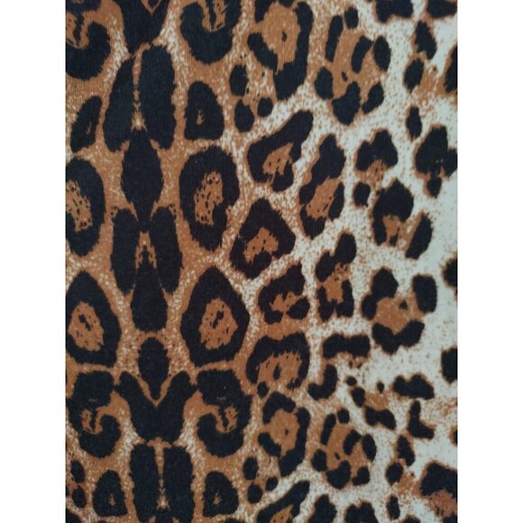 Leopard Print Lace Trim Cami Nightgown By Avidlove Size S Brown & Black. NWT - Picture 7 of 9